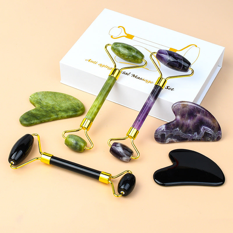 Premium Gua Sha Stones & Rollers